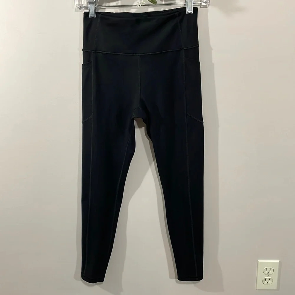 Victoria’s Secret Black Studio 7/8 High Rise Pocket Leggings 4